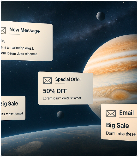 Email campaigns offer unmatched flexibility and engagement. They allow you to deliver personalized content at the perfect time—whether it’s an introduction, a special offer, or a long-term retenti